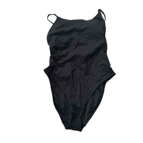 NWT Everlane The String One-Piece Swimsuit in Black Size Small - Picture 5 of 9